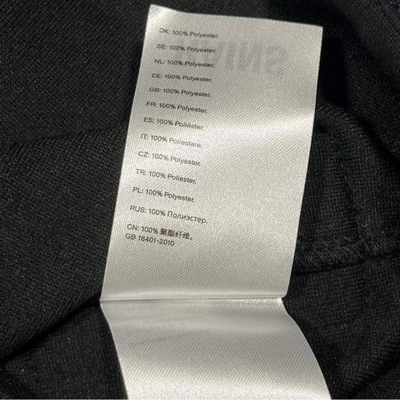 Rains Black Fleece Half Zip Pullover Sweatshirt Small - Picture 8 of 11